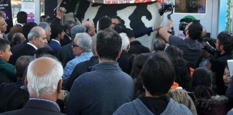 Erzincan'da akıllı ineğe yoğun ilgi