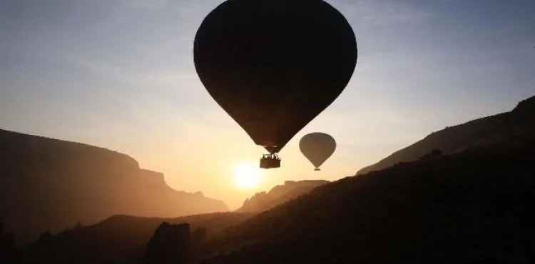 Kayseri'de sıcak hava balonları gökyüzüyle buluştu