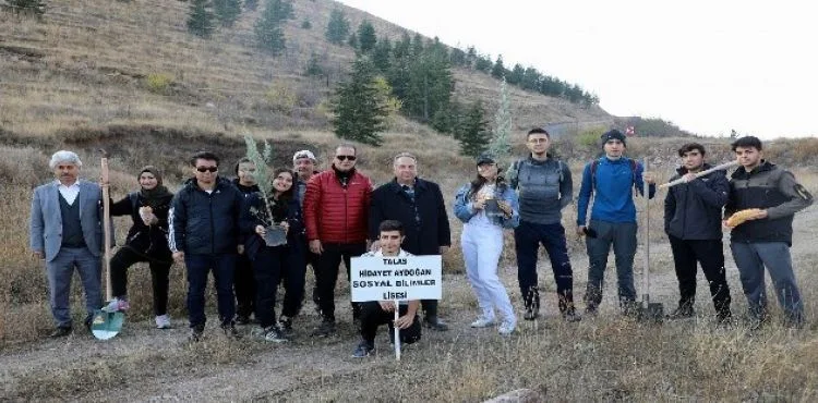 Ali Dağı'nda ağaç seferberliği