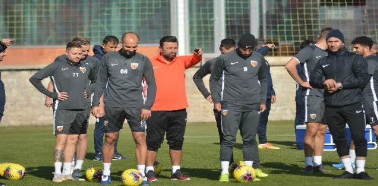 Kayserispor'da, Sivasspor mesaisi sürüyor