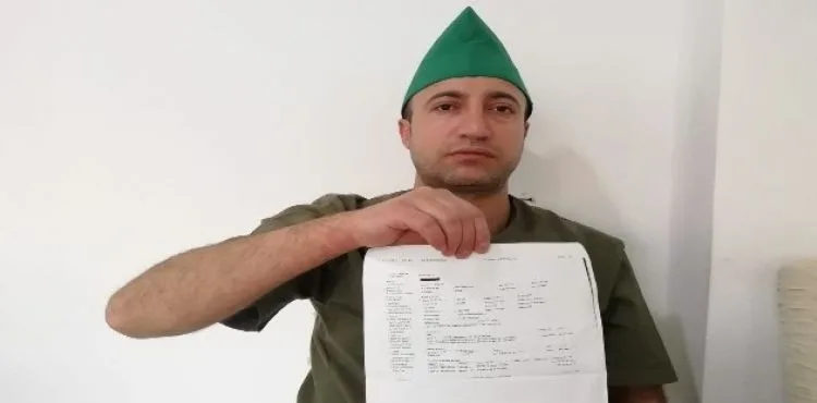 Doktora saldıran şahıs raporlu çıktı
