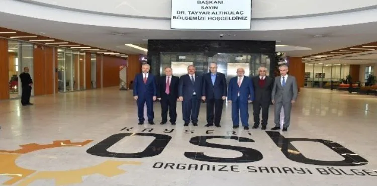 Emekli Diyanet İşleri Başkanı Dr. Tayyar Altıkulaç'dan Kayseri OSB'ye Ziyaret