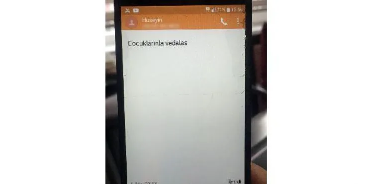 Zanlı cinayetten bir gün önce 16 yaşındaki çocuğa tehdit mesajı atmış