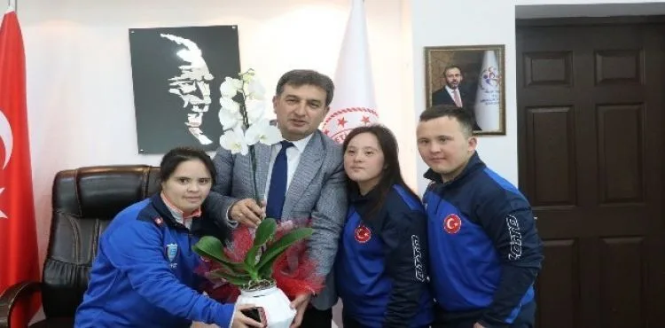Özel Sporculardan Özel Ziyaret