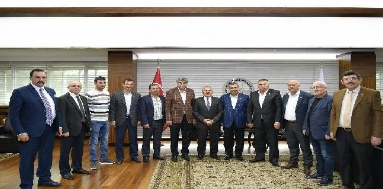 Ziraat Odalarından Başkan Büyükkılıç'a Teşekkür