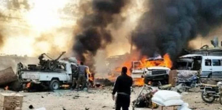 MSB: 'PKK/YPG Resulayn'da patlattıkları bombalı araçla 17 kişiyi katlederken 20'den fazla kişiyi de yaraladı'