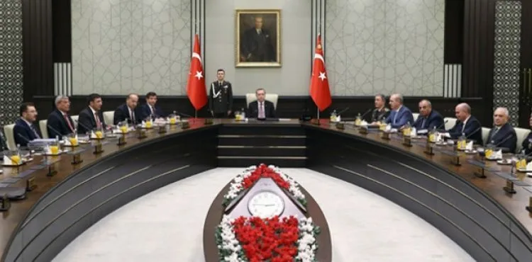 Cumhurbaşkanı Erdoğan başkanlığında toplanan MGK'da Barış Pınarı Harekatı vurgusu