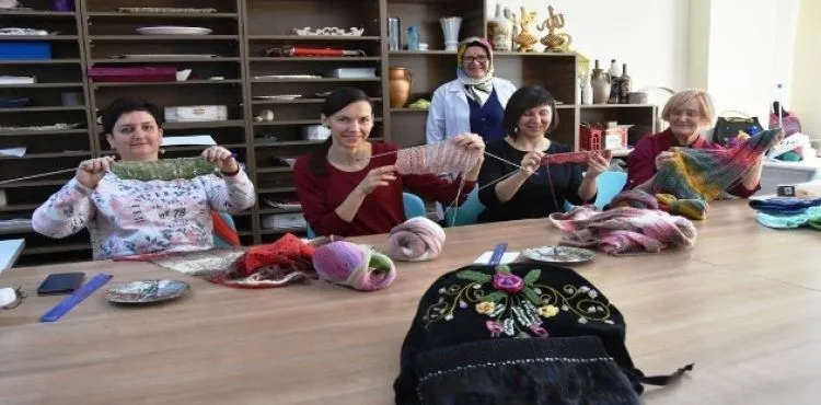 Litvanya'dan gelen kursiyerler, Kocasinan Akademi'ye hayran kaldı