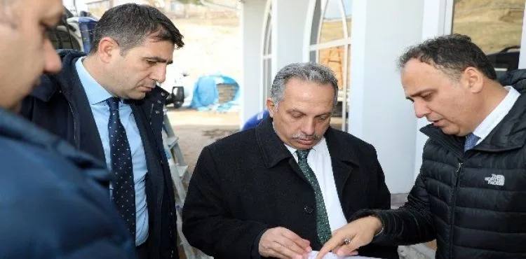 Başkan Yalçın'dan inceleme turu