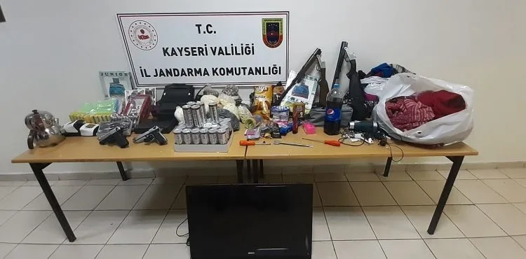 yazlık evde hırsızlık olayı
