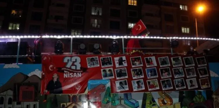 Kayseri'de '23 Nisan' coşkusu