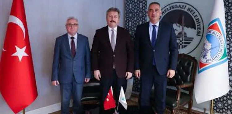 METEOROLOJİ BÖLGE MÜDÜRÜ FATİH DAĞLI, MELİKGAZİ'Yİ ZİYARET ETTİ