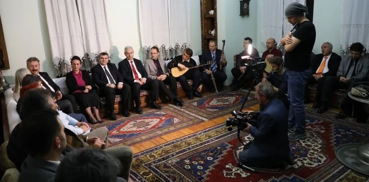 BAŞKAN PALANCIOĞLU AKŞAM OTURMASINDA 2020 YILI PROGRAMINI ANLATTI