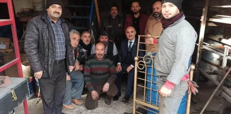 Vali Günaydın Esnaf Ziyaretlerine Devam Ediyor