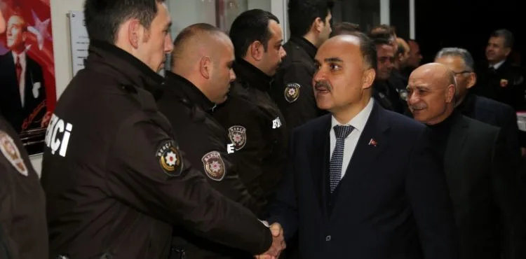 Vali Günaydın Yeni Yıl Tedbirlerini Yerinde Denetledi
