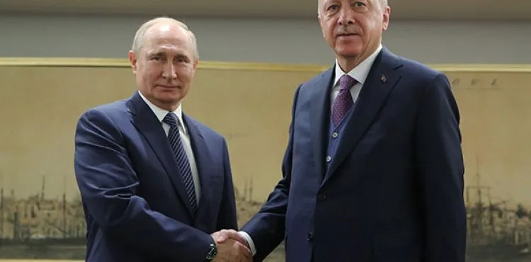 Cumhurbaşkanı Erdoğan Putin görüşmesi başladı