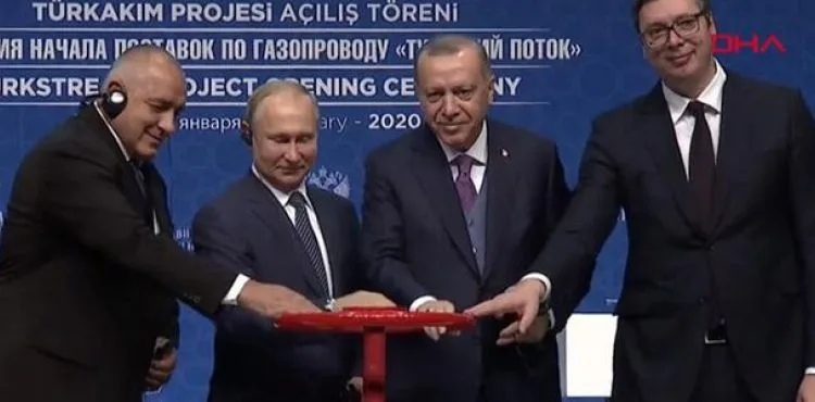 Tarihi gün! TürkAkım'da vanalar açıldı