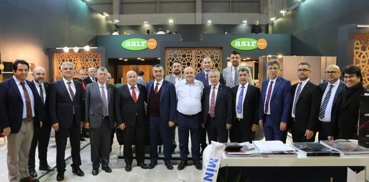 KAYSO İMOB’a katılan Kayserili firmaları ziyaret etti