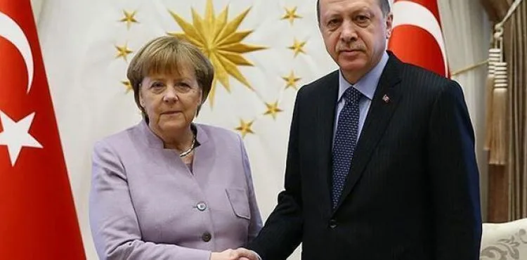 Erdoğan, Merkel'le görüşecek