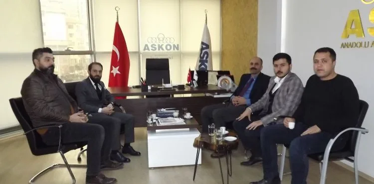 KOCASİNAN KAYMAKAMI’NDAN ASKON’A ZİYARET