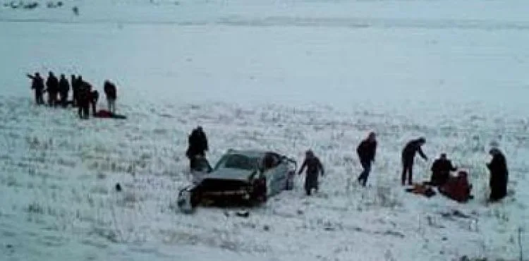 Kayseri'de otomobil şarampole yuvarlandı: 1 ölü, 5 yaralı
