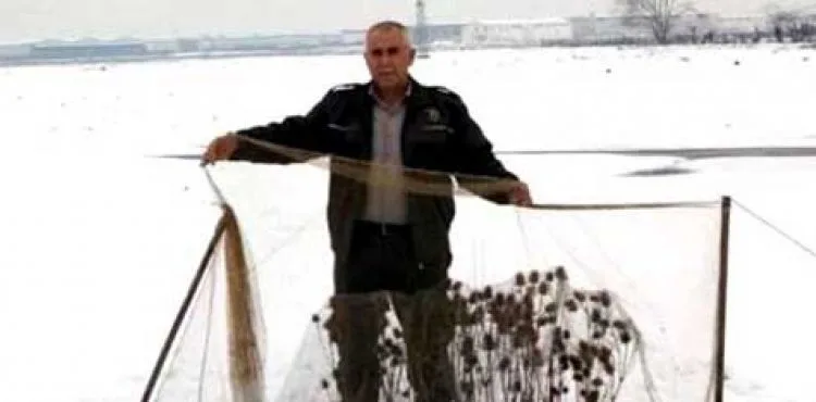 Saka kuşu avlayan 2 avcıya 8 bin 900 lira ceza