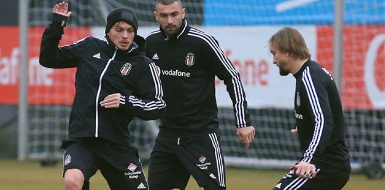 Beşiktaş, Gaziantep FK maçı hazırlıklarını sürdürdü