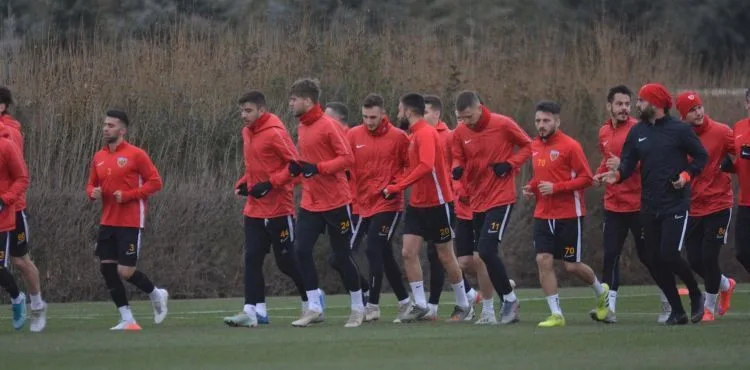 Hes Kablo Kayserispor, Antalyaspor maçı hazırlıklarını sürdürdü