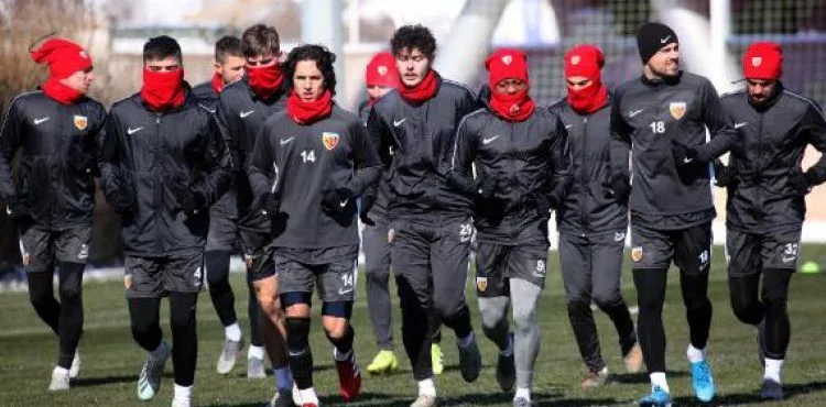 Kayserispor, Denizlispor maçı hazırlıklarına başladı