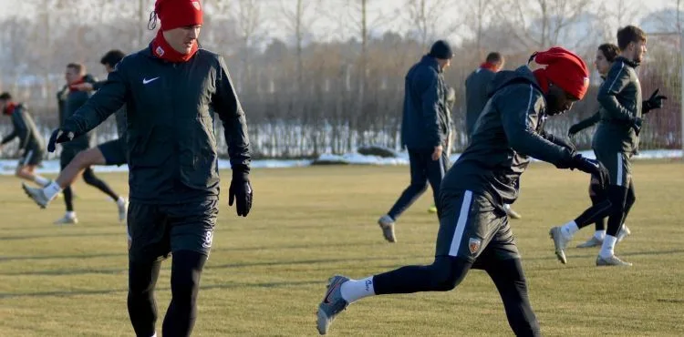 Hes Kablo Kayserispor, İttifak Holding Konyaspor maçı hazırlıklarını sürdürdü