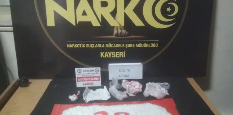 Kayseri'de uyuşturucu operasyonu: 2 tutuklama