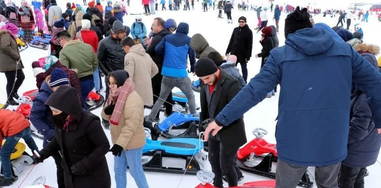 Erciyes hafta sonu yoğunluğu