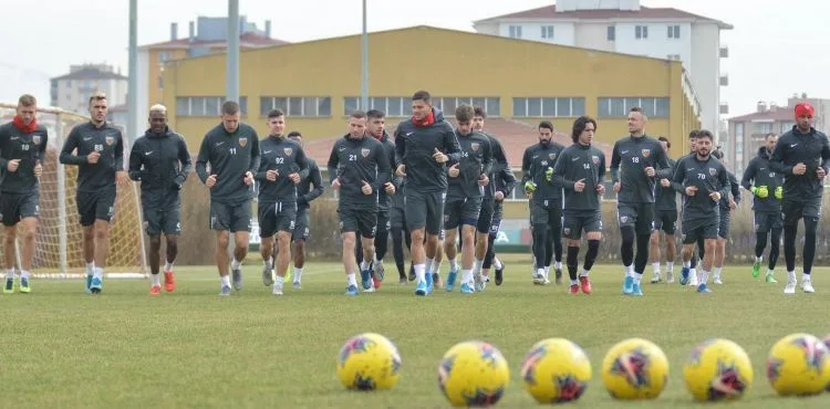 Kayserispor, Göztepe maçı hazırlıklarına hız verdi