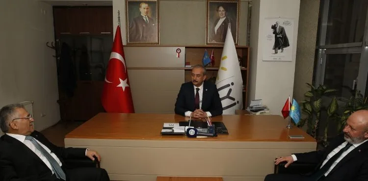 BAŞKANLARDAN CHP VE İYİ PARTİ’YE ZİYARET