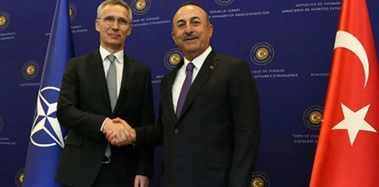 Bakan Çavuşoğlu, NATO Genel Sekreteri Stoltenberg ile görüştü