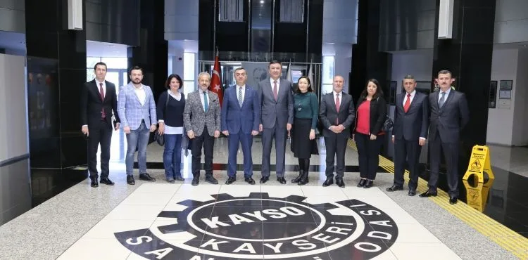 Kırgız Büyükelçi’den KAYSO’ya Ziyaret