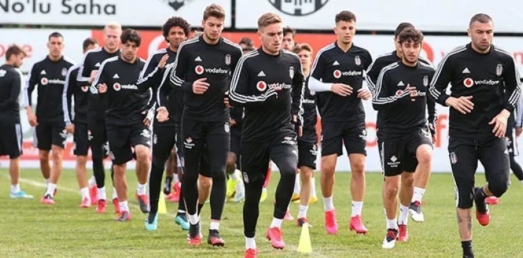 Beşiktaş, Ankaragücü hazırlıklarını sürdürdü