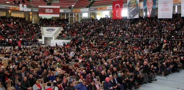 Kayseri'de, TOKİ konutlarının sahipleri kurayla belirlendi