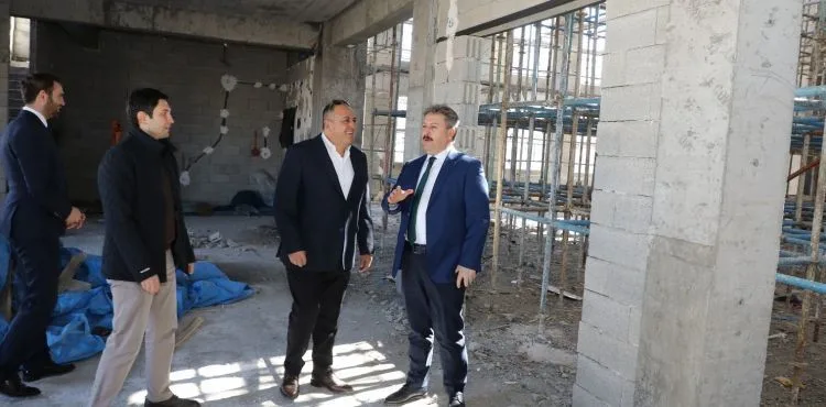 HAMDİ ŞANLIÜNAL CAMİ HIZLA YÜKSELİYOR