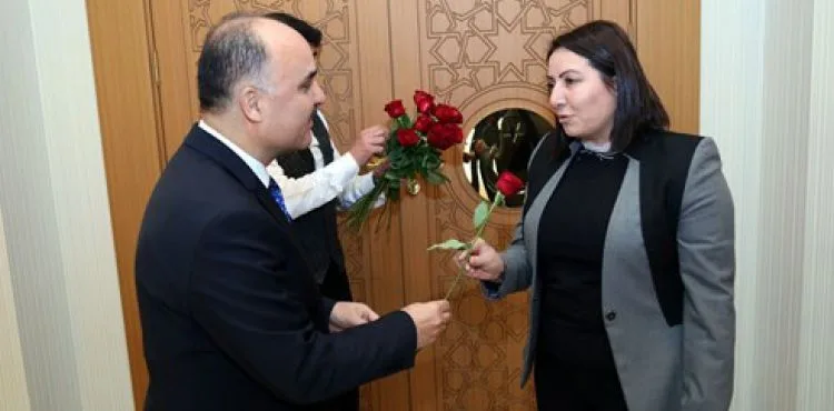 Vali Günaydın’a “8 Mart Dünya Kadınlar Günü” Ziyareti