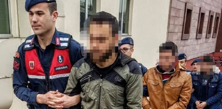 Kayseri'de, 5 HTŞ şüphelisi adliyede