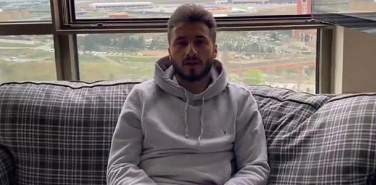 Kayserisporlu futbolcu Enver Cenk Şahin'den "Evde kal" çağrısı