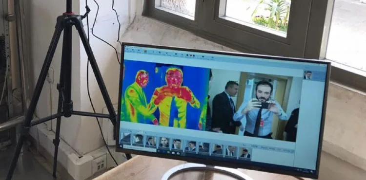 TBMM'de, termal kameralı koronavirüs önlemi