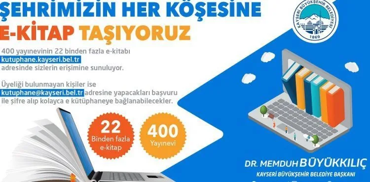 KÜTÜPHANELERE EVLERİNİZDEN BAĞLANIN