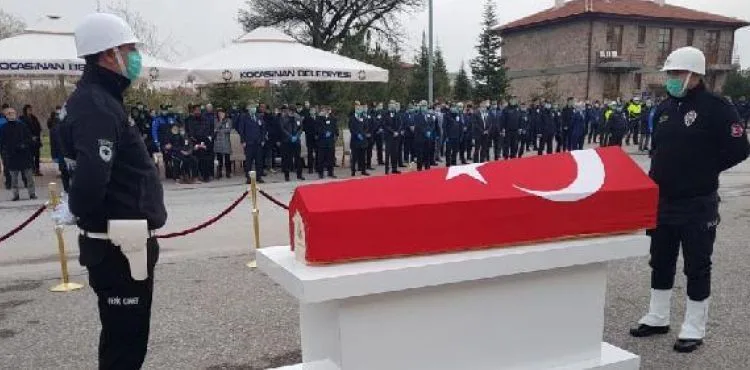 Kayseri'de kazada ölen Asayiş Şube Müdürü, toprağa verildi