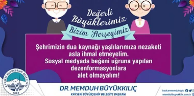 “ULU ÇINARLAR DUA KAYNAĞIMIZ”