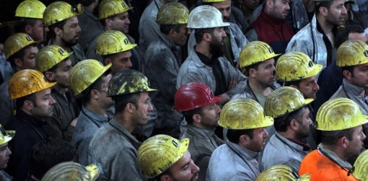 Maden işçilerine koronavirüs önlemleri