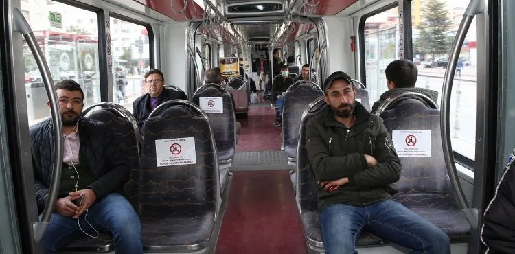 TOPLU ULAŞIMA SOSYAL MESAFE AYARI