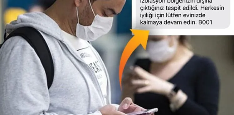 İzolasyon takip projesi hayata geçti, evden çıkanlar uyarıldı