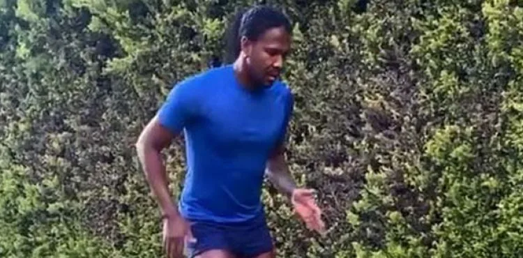 Denizlispor'da Rodallega sıkı çalışıyor